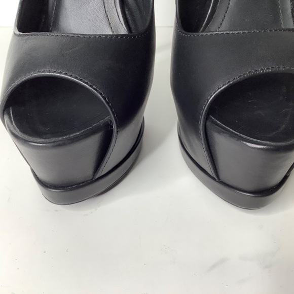 Gianmarco Lorenzi black platform heels 37. - Picture 7 of 16